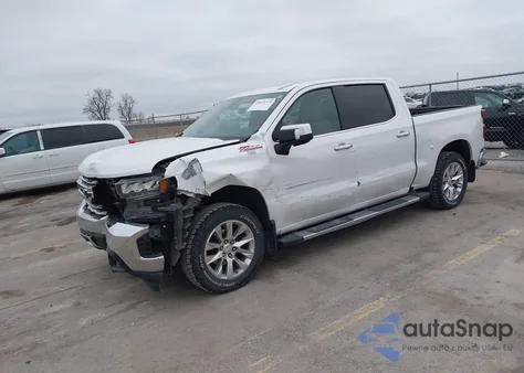 2021 Chevrolet Silverado 1500 4Wd Short Bed Ltz из США, поврежденный, VIN 3GCUYGED9MG150768